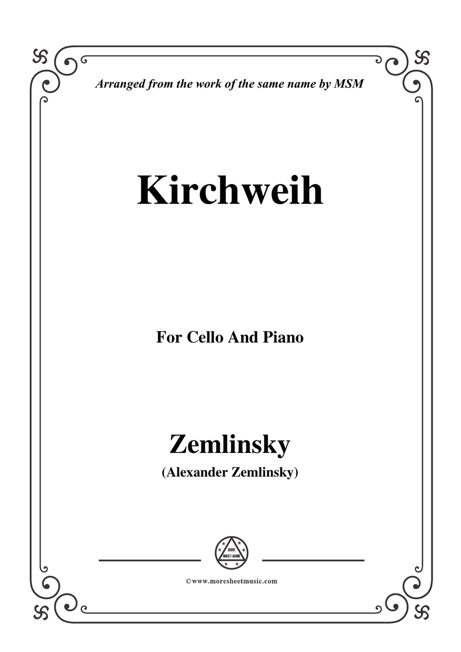 Zemlinsky-Kirchweih,for Cello and Piano
