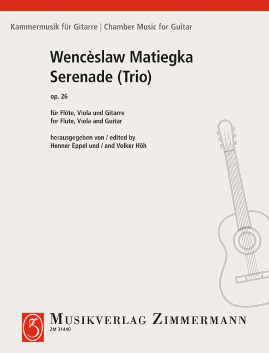 Serenade (Trio) Serenade (Trio) Flute scores gallery preview page 1