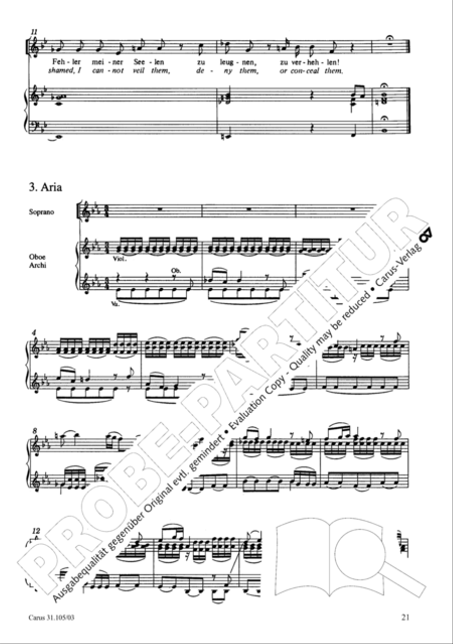 Lord, be not too quick to judge thy servant 4-Part scores gallery preview page 22