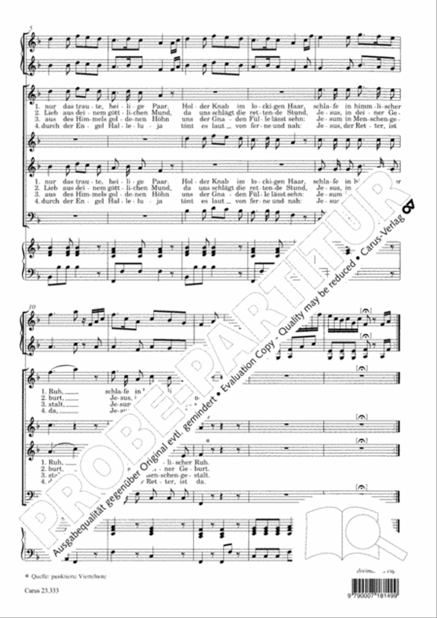Zwei Weihnachtslieder aus Aflenz Score scores gallery preview page 3