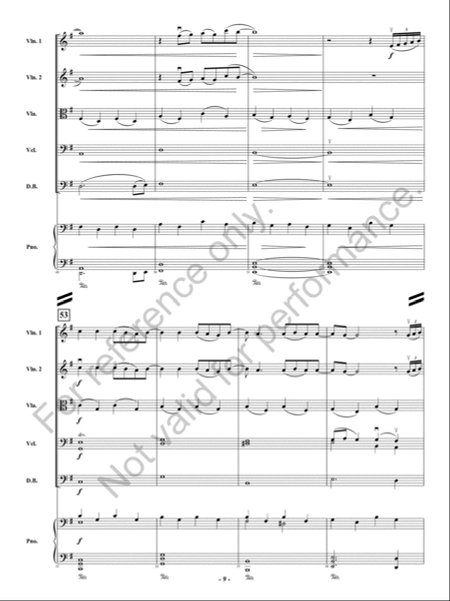 Operation: Time Management String Orchestra scores gallery preview page 10