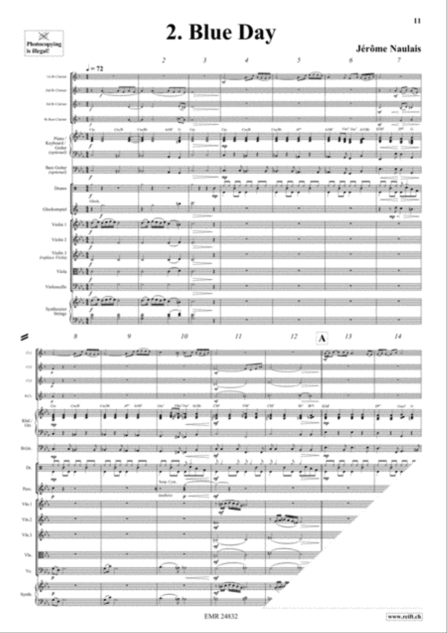 Play With Your Band Volume 2 Clarinet Quartet scores gallery preview page 4