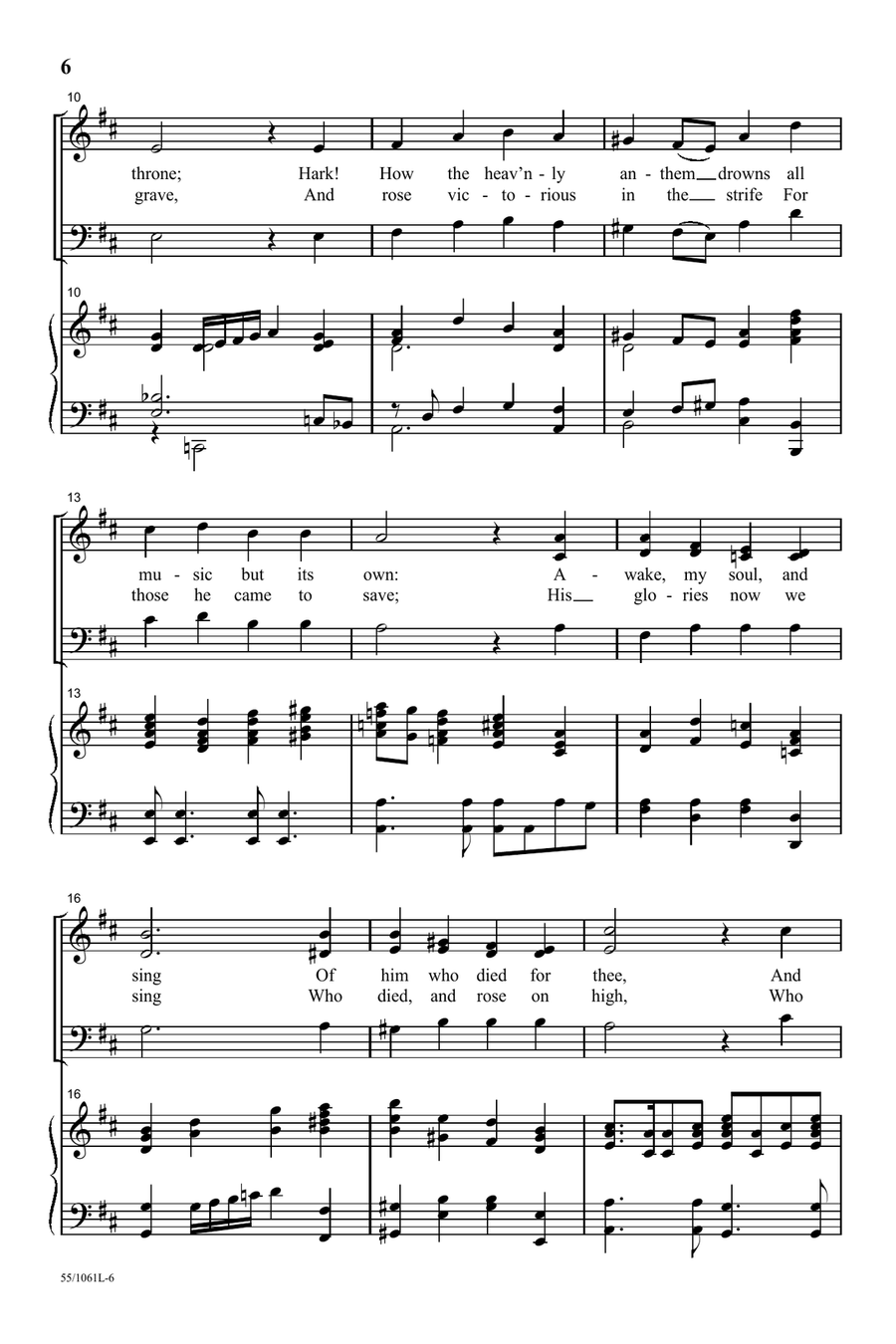 Risen Indeed! (Digital Download) Choir scores gallery preview page 4
