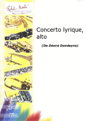 Concerto lyrique, alto