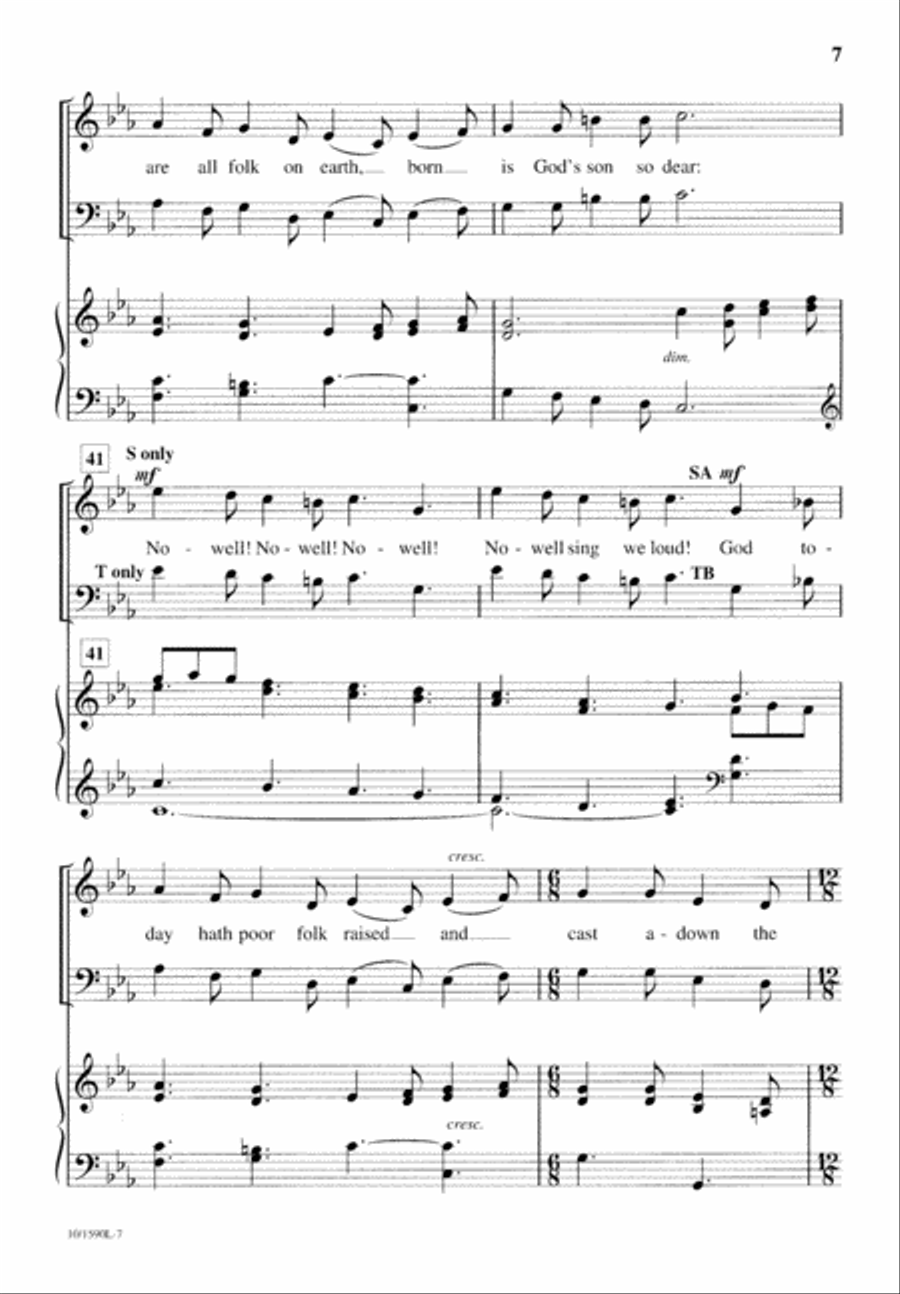 Masters in This Hall 4-Part scores gallery preview page 8