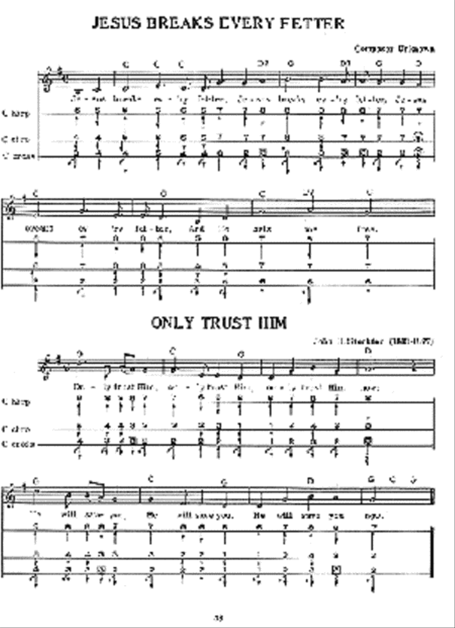 Hymns for Harmonica Harmonica scores gallery preview page 4
