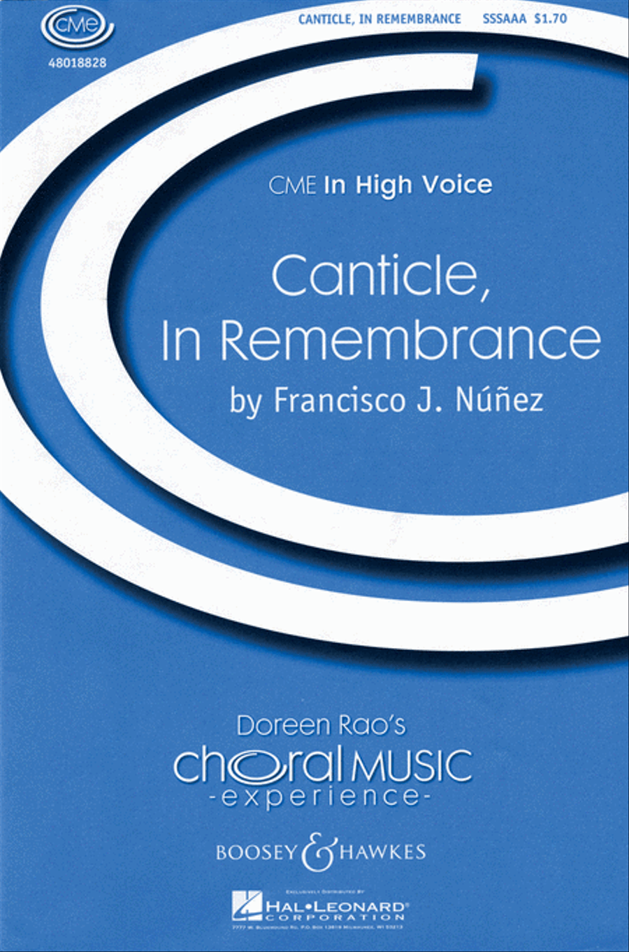 Book cover for Canticle, In Remembrance