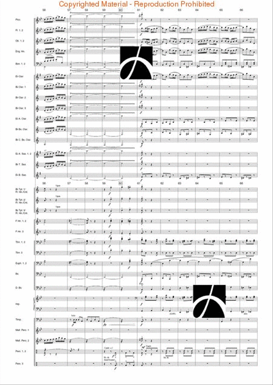 Tanczi Tanczi Concert Band scores gallery preview page 8