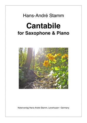 Cantabile for Saxophone and Piano