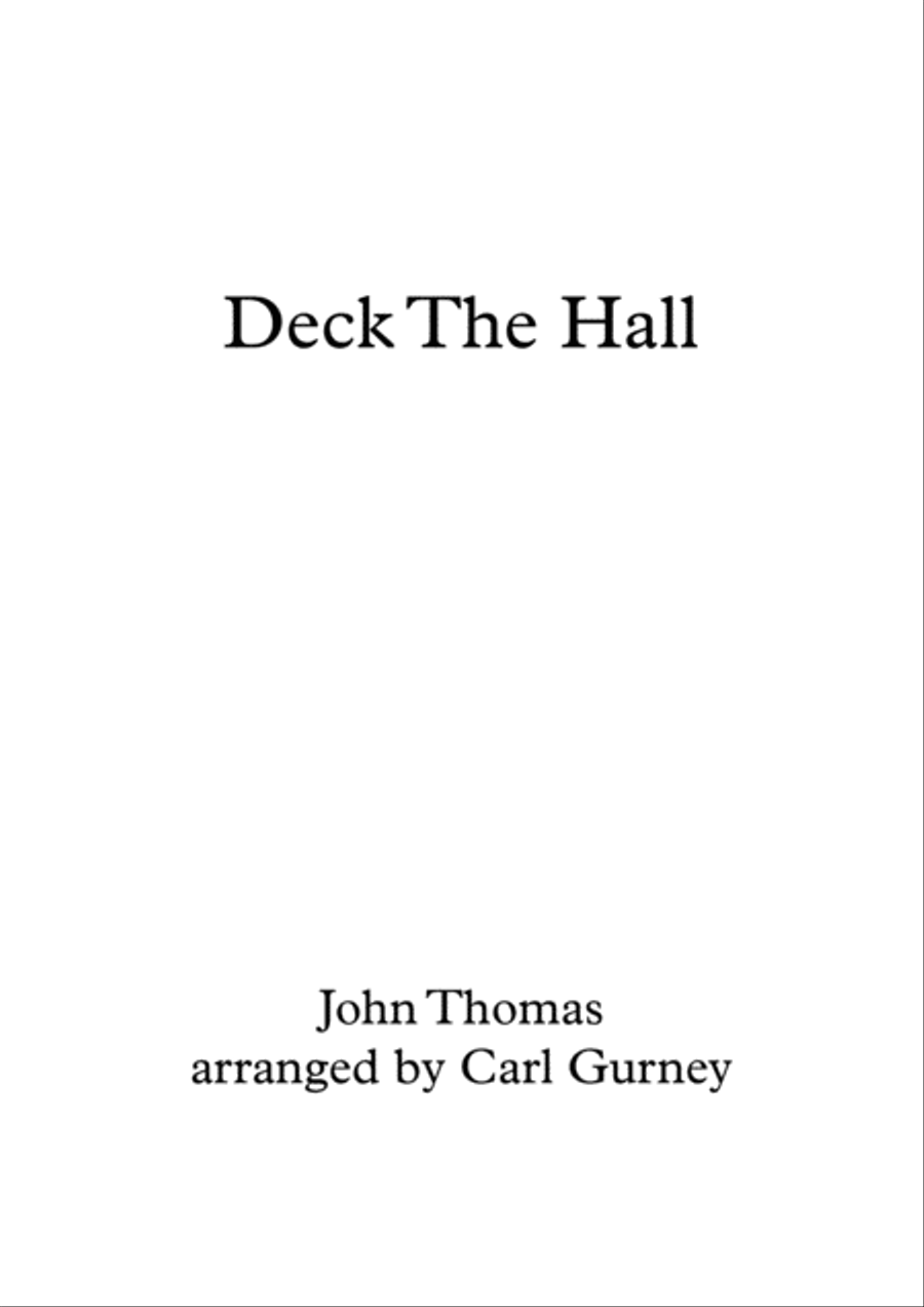 Deck The Hall Acoustic Guitar scores gallery preview page 1