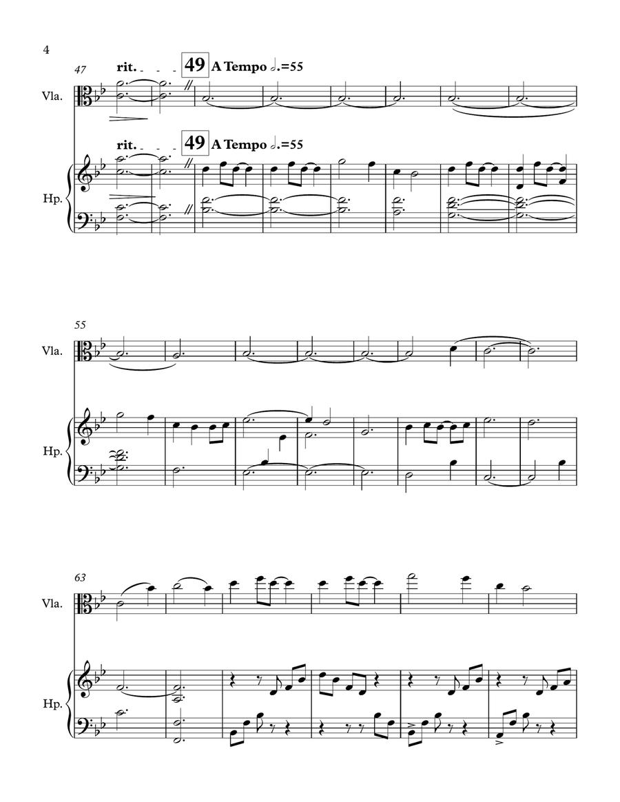 A Thousand Years A Thousand Years String Duet scores gallery preview page 4