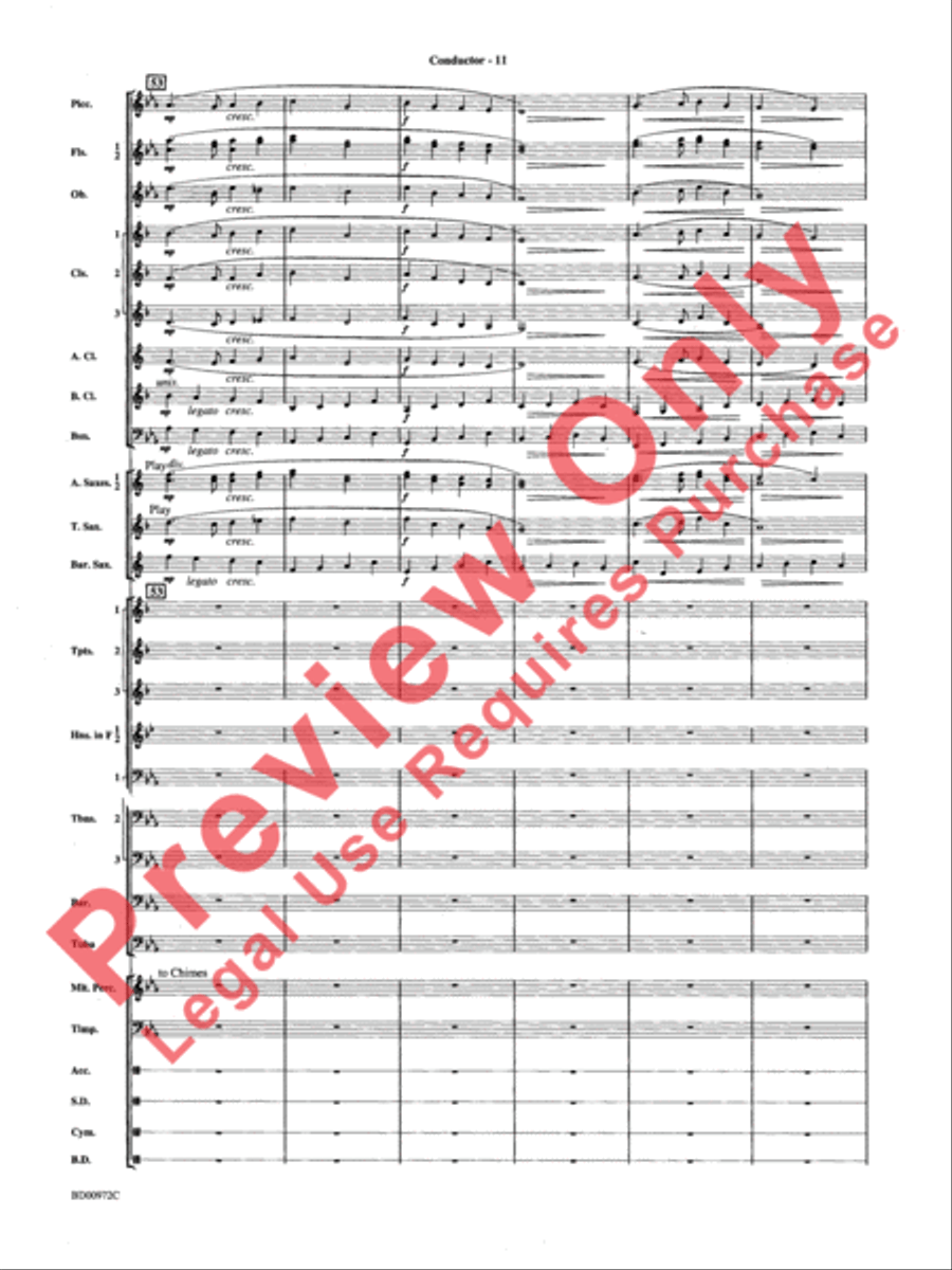 In the Bleak Midwinter In the Bleak Midwinter Concert Band scores gallery preview page 13