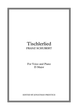 Book cover for Tischlerlied (D Major)