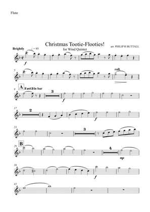 Christmas Tootie-Flooties! (Wind Quintet) - Set of Parts [x5]