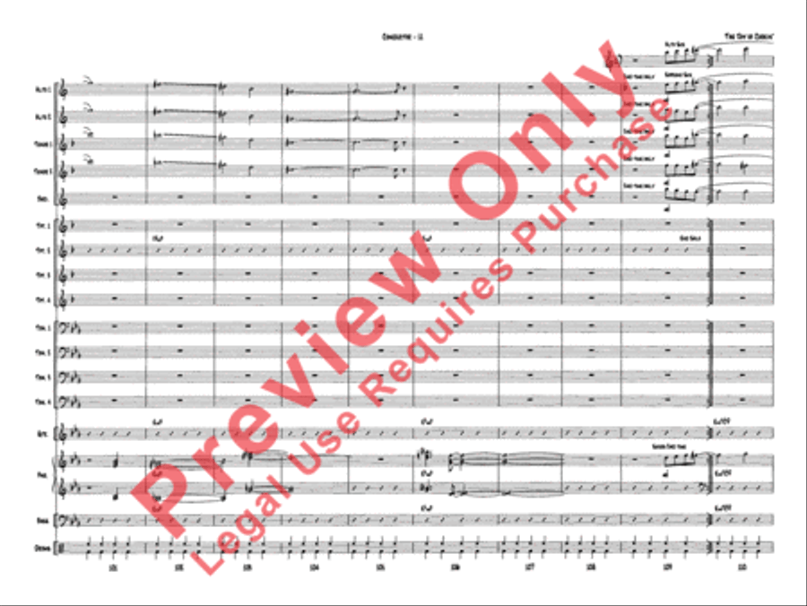 The Joy of Cookin' Jazz Ensemble scores gallery preview page 14