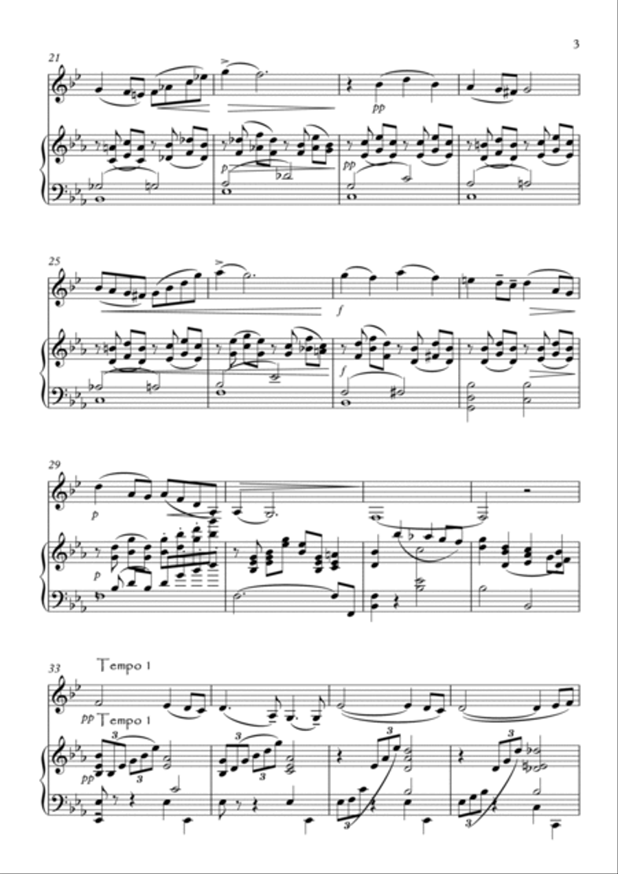 Four Short Pieces Four Short Pieces Horn scores gallery preview page 3