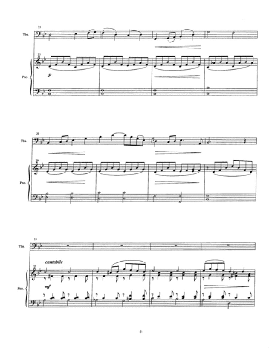 Romance Tuba scores gallery preview page 4