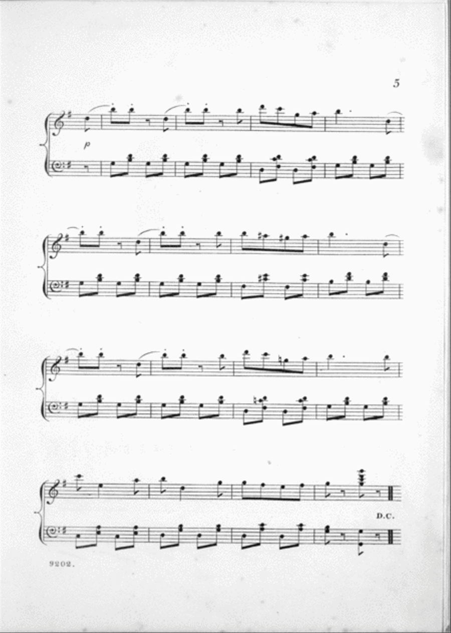 The Cinderella Quadrilles (Pictorial Quadrilles) Piano Solo scores gallery preview page 5