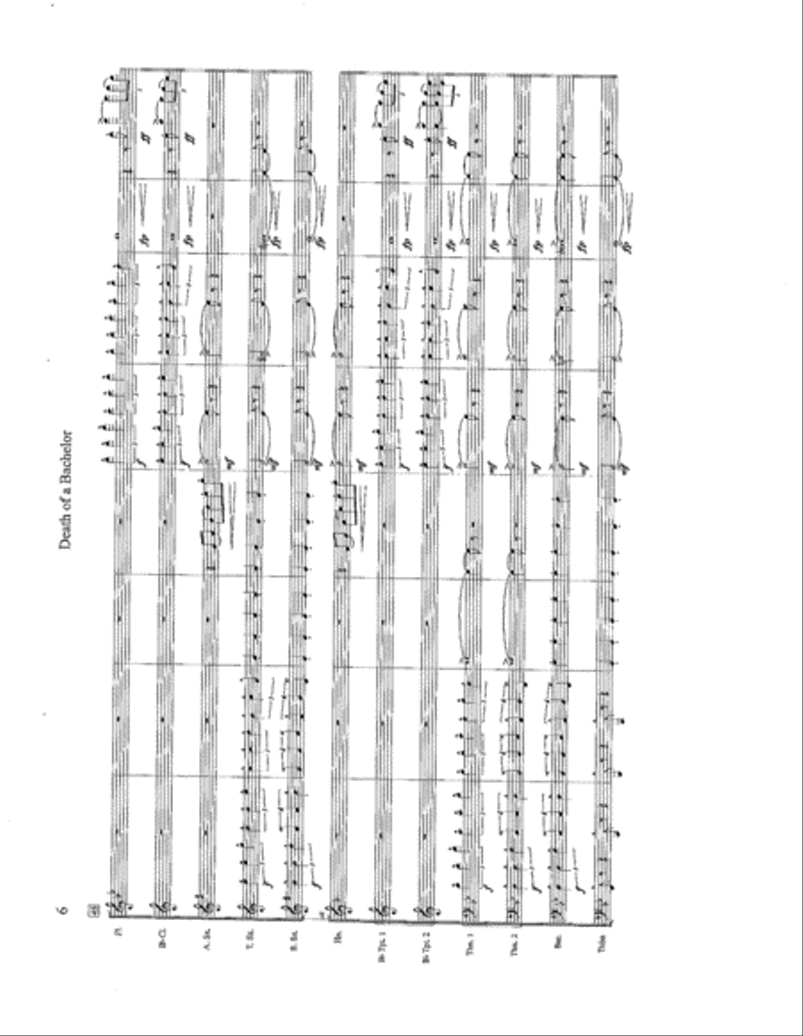 Death Of A Bachelor Death Of A Bachelor Small Ensemble scores gallery preview page 6