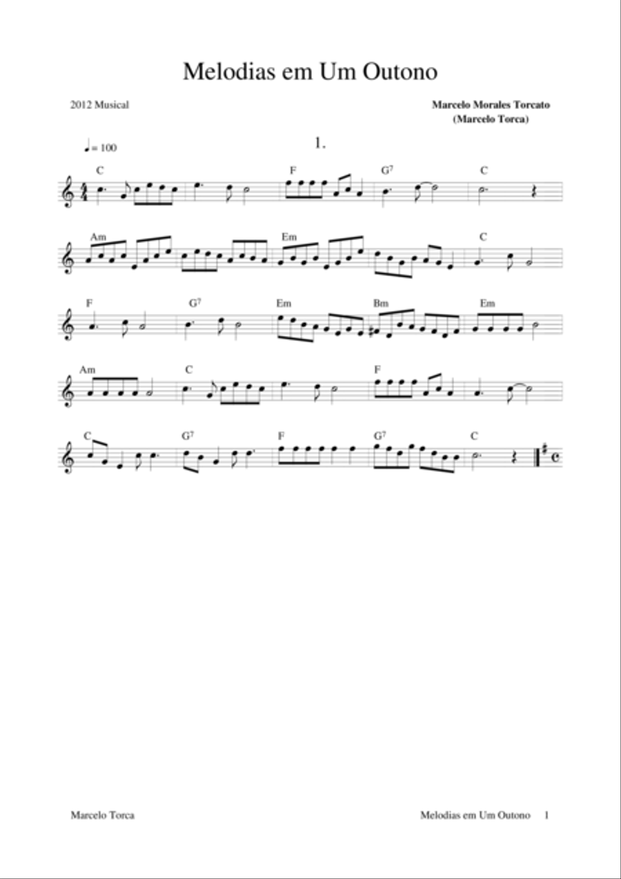 Melodias em Um Outono