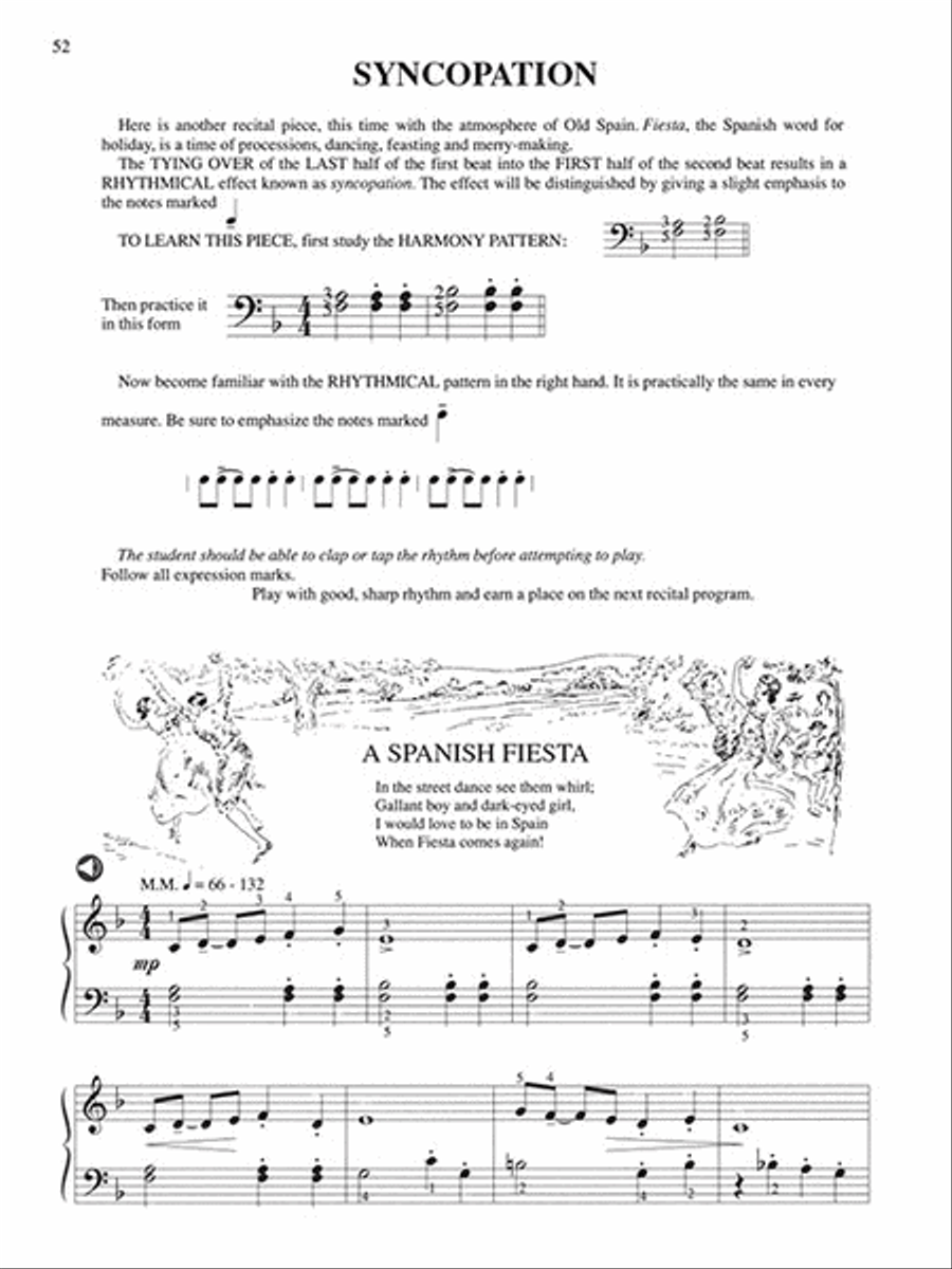 John Thompson's Modern Course for the Piano – First Grade (Book/Audio) Piano Method scores gallery preview page 5