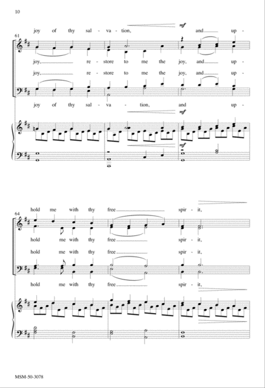 Create In Me 4-Part scores gallery preview page 10