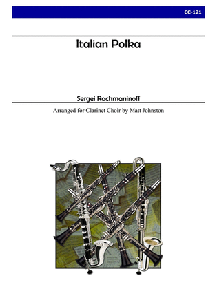 Book cover for Italian Polka for Clarinet Choir