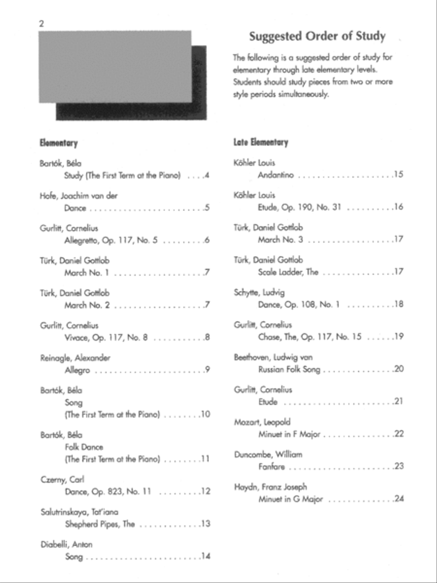 First Favorite Classics, Book 1 Easy Piano scores gallery preview page 8