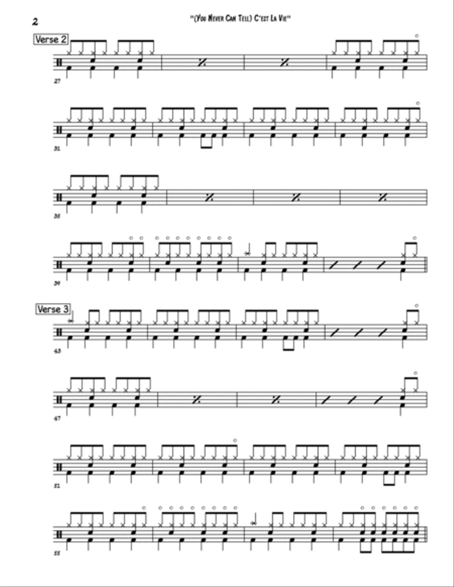 C'est La Vie (you Never Can Tell) Voice scores gallery preview page 6