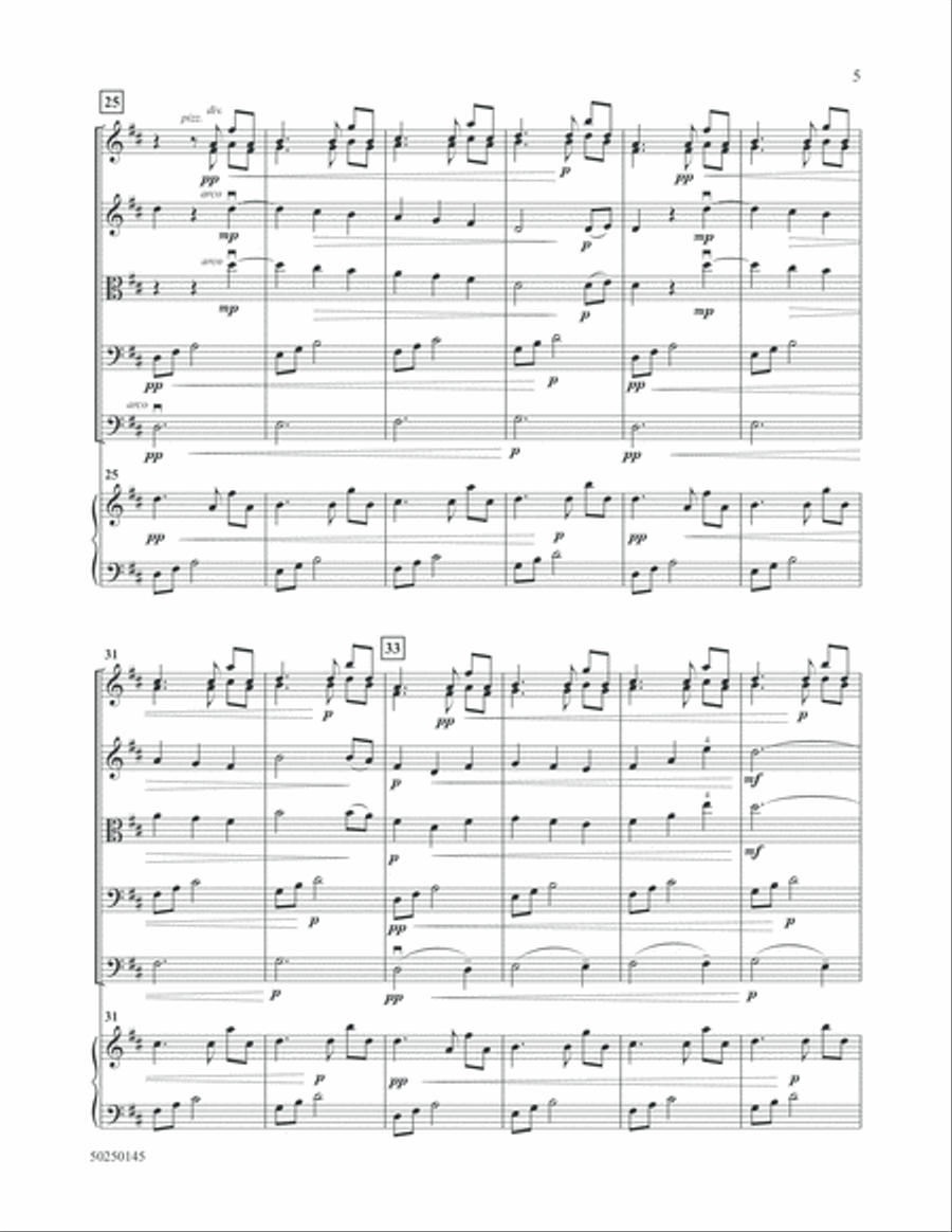 Cedar Hollow (from Buffalo River Suite) String Orchestra scores gallery preview page 5