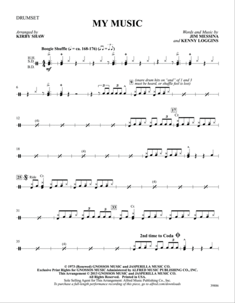 My Music: Drums My Music: Drums Drums scores gallery preview page 1