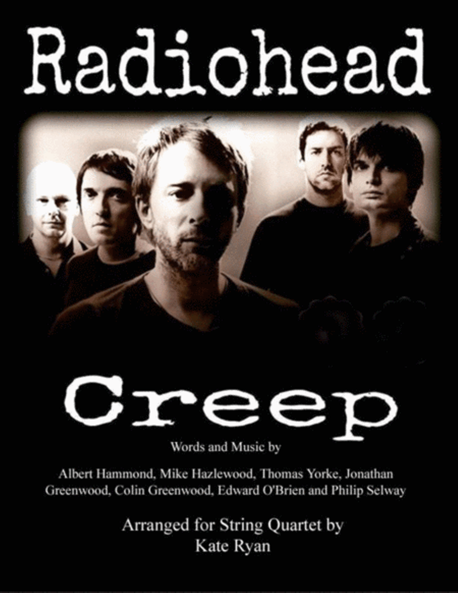 Creep String Quartet scores gallery preview page 1