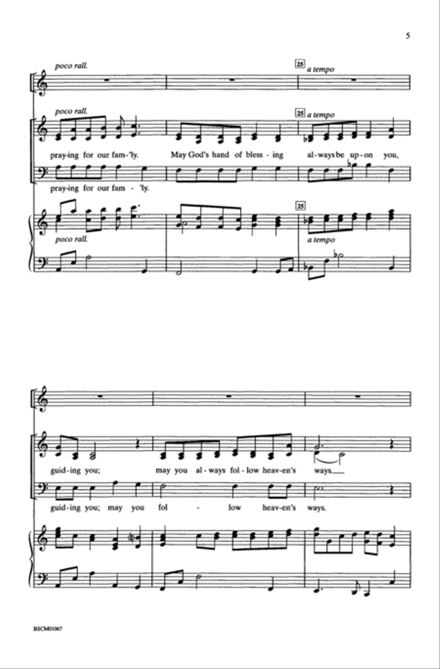 Through the Window Unison Choir scores gallery preview page 5