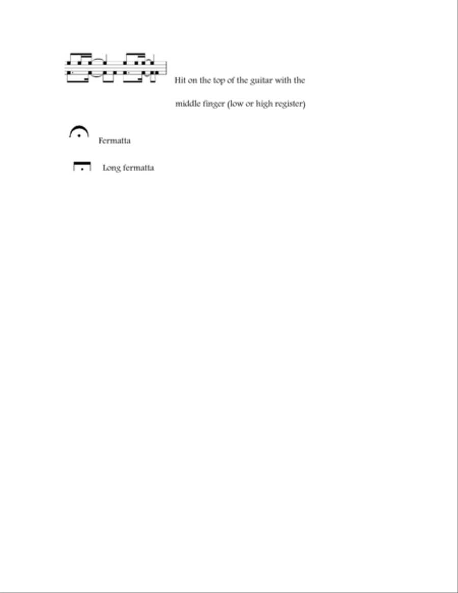 Variaciones candomberas - Score Only Classical Guitar scores gallery preview page 6
