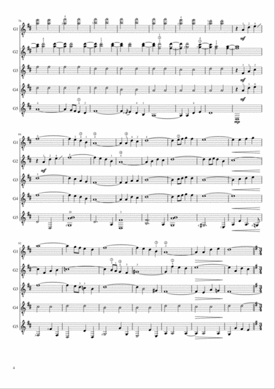 A Scottish Medley for Guitar Ensemble image number null