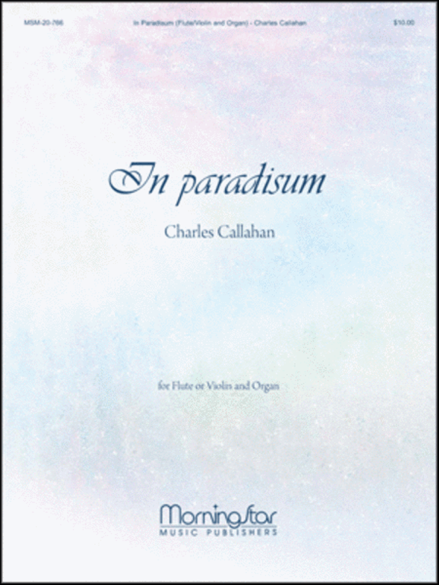 In paradisum Flute scores gallery preview page 1