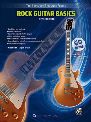 Book cover for Ultimate Beginner Rock Guitar Basics