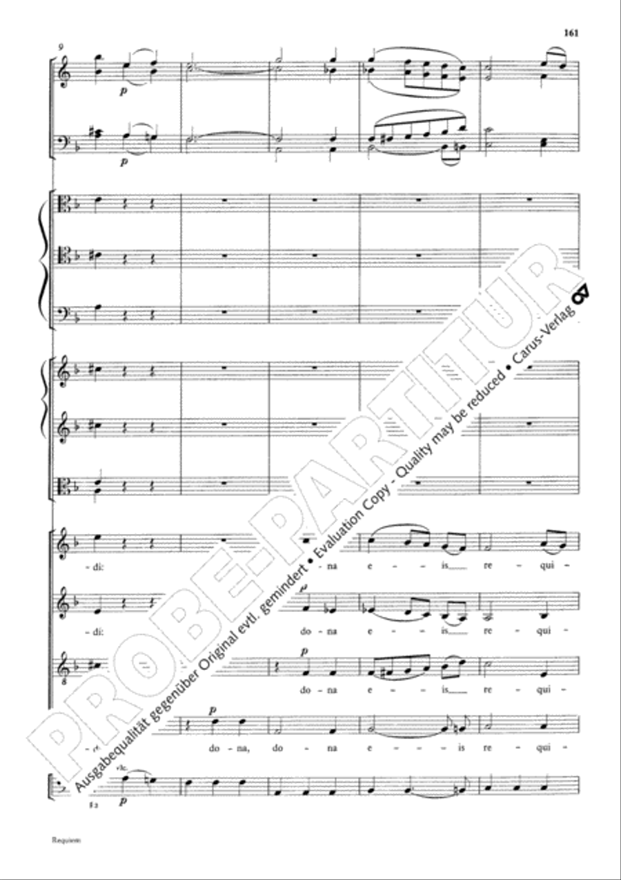 Requiem Requiem 4-Part scores gallery preview page 168