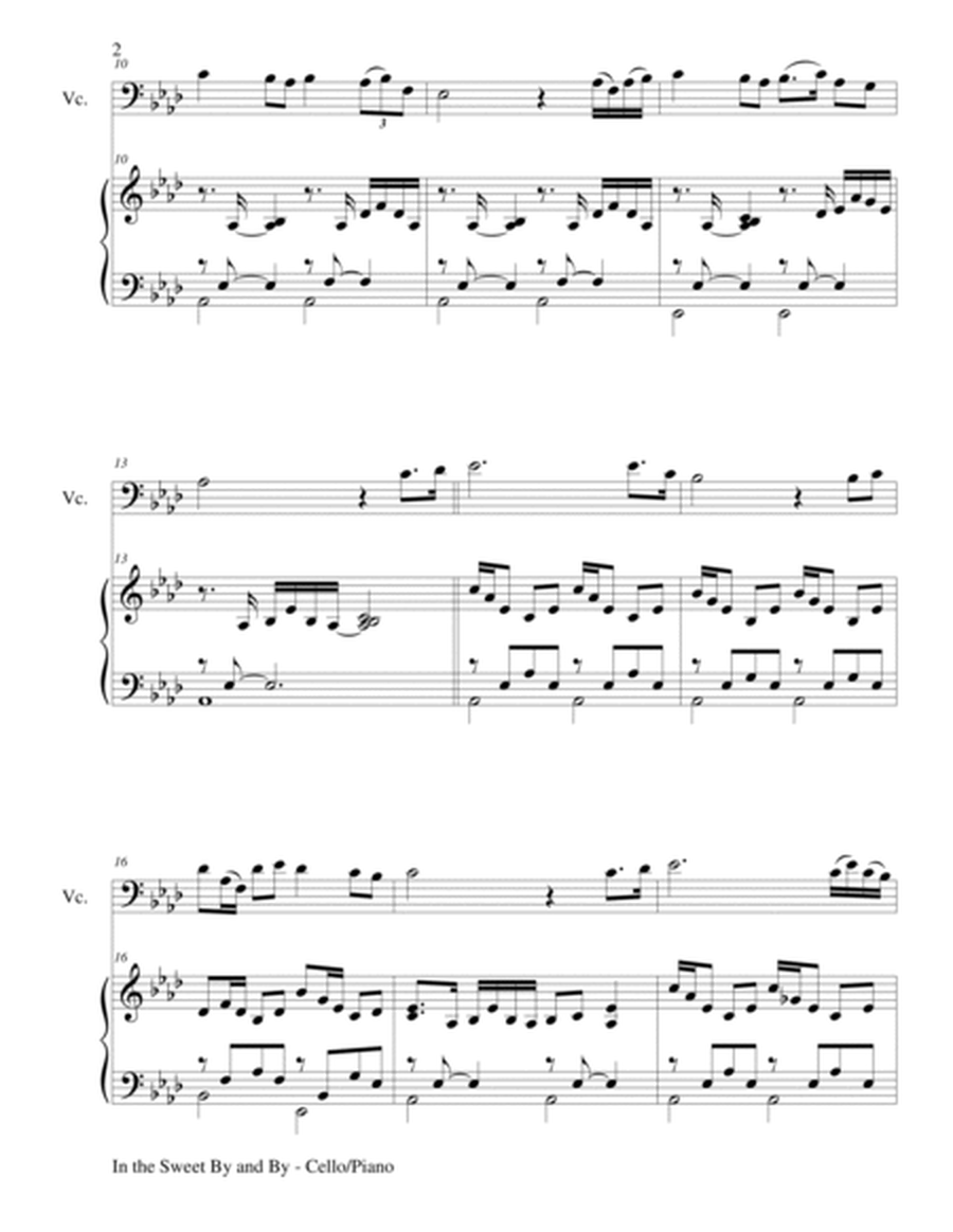 IN THE SWEET BY AND BY (Duet – Cello and Piano/Score and Parts) image number null