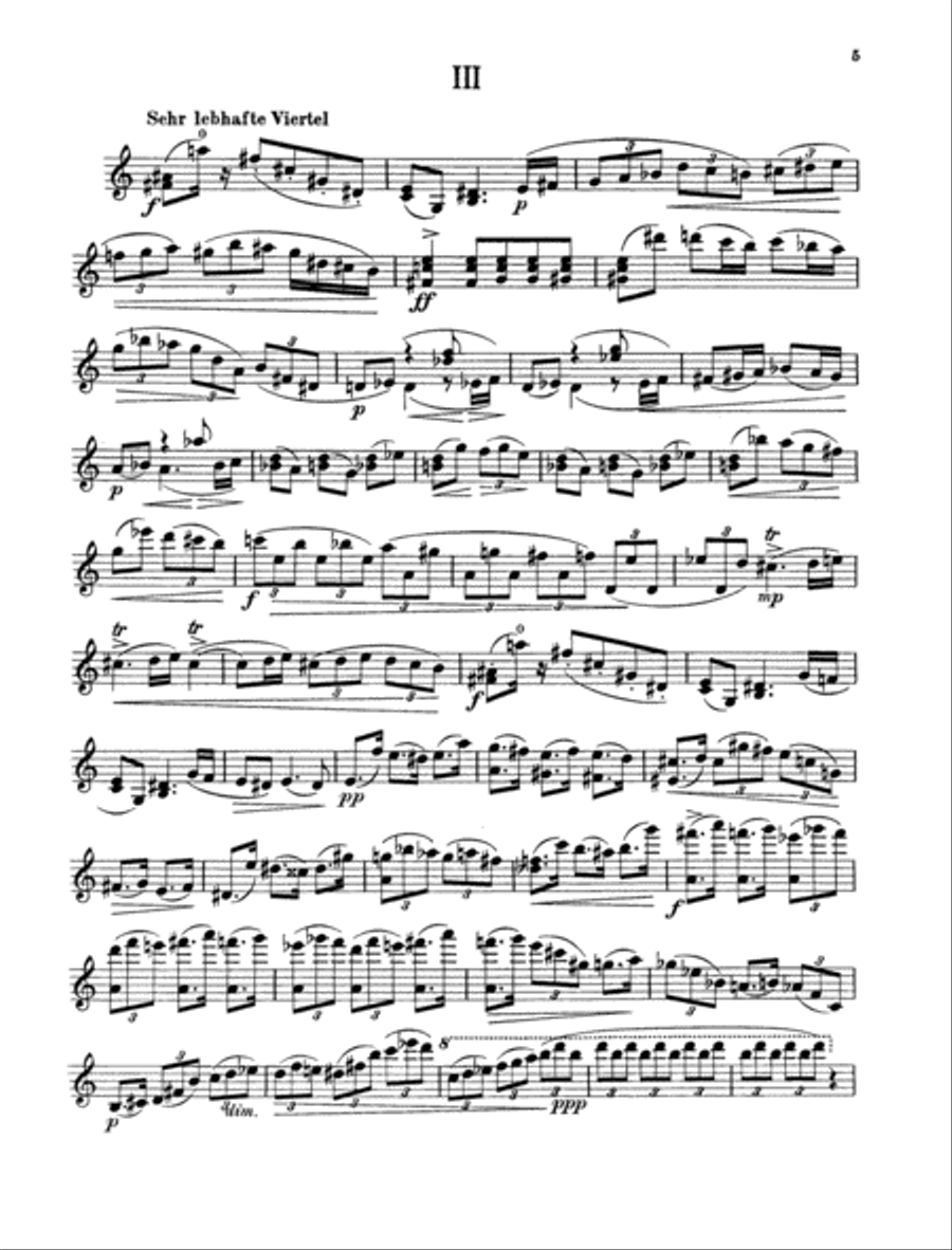 Sonata Violin Solo scores gallery preview page 4