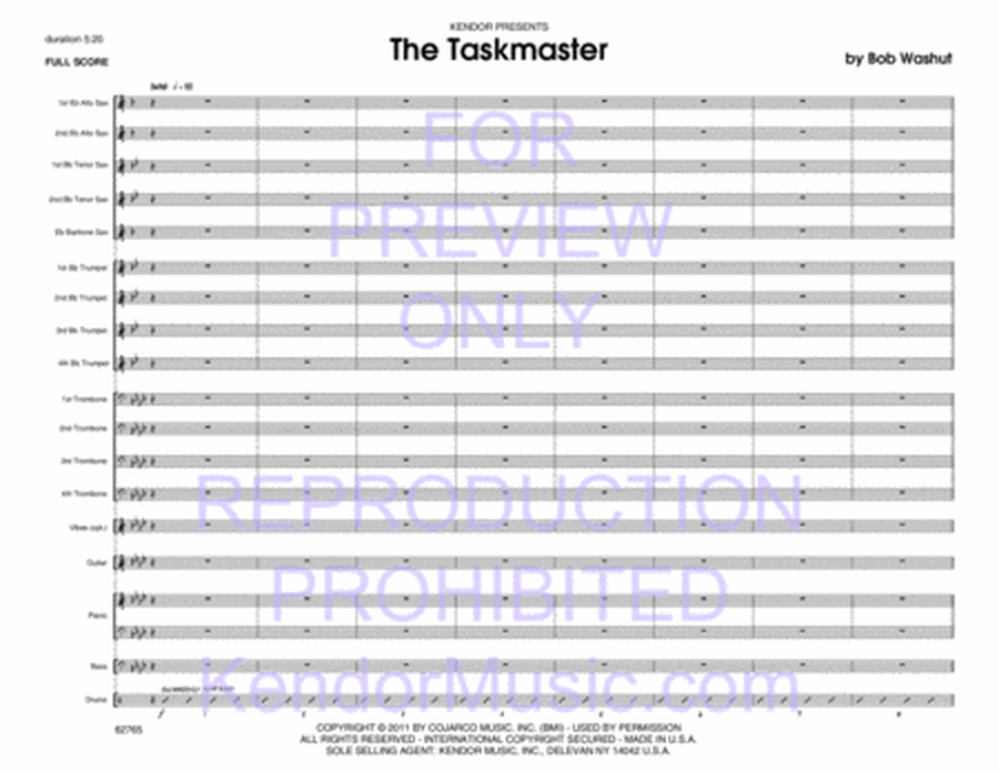 Taskmaster, The (Full Score)