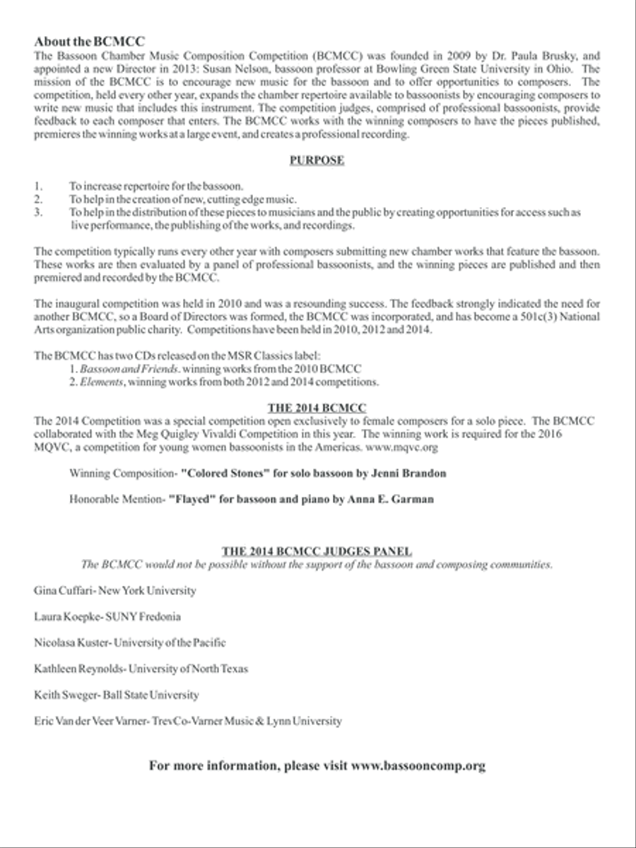 Flayed Bassoon Solo scores gallery preview page 8