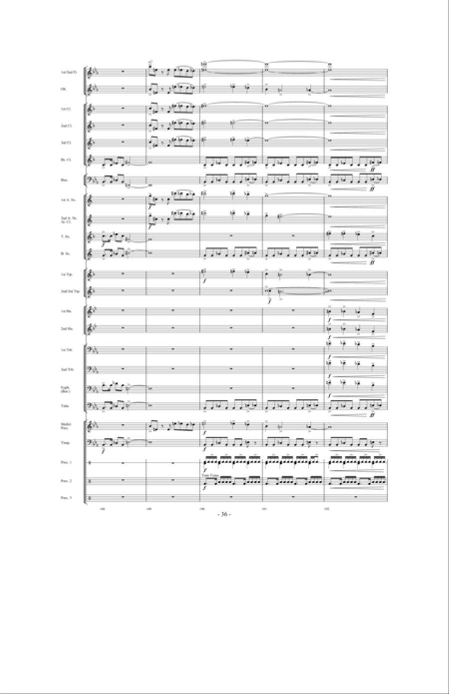 Valley of the Kings Concert Band scores gallery preview page 35