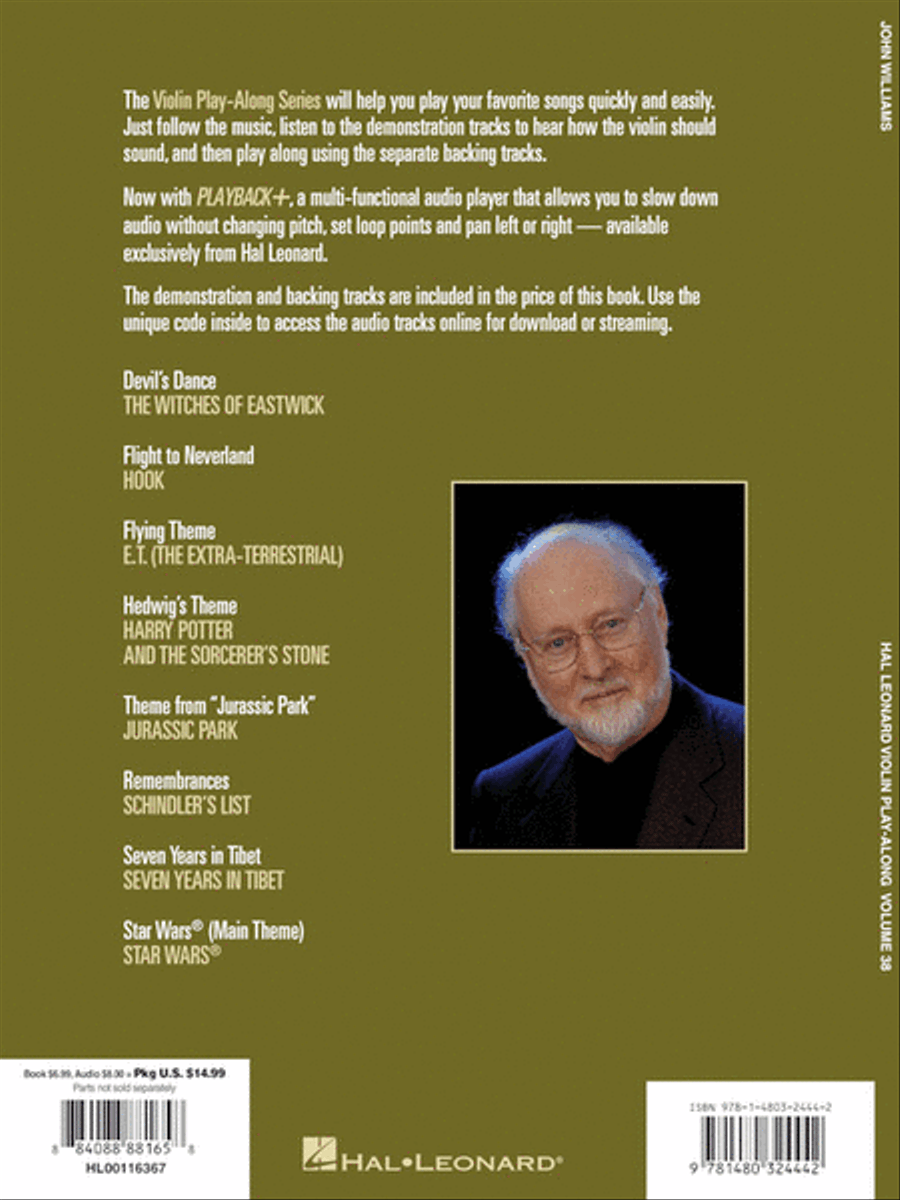 John Williams Violin Solo scores gallery preview page 6