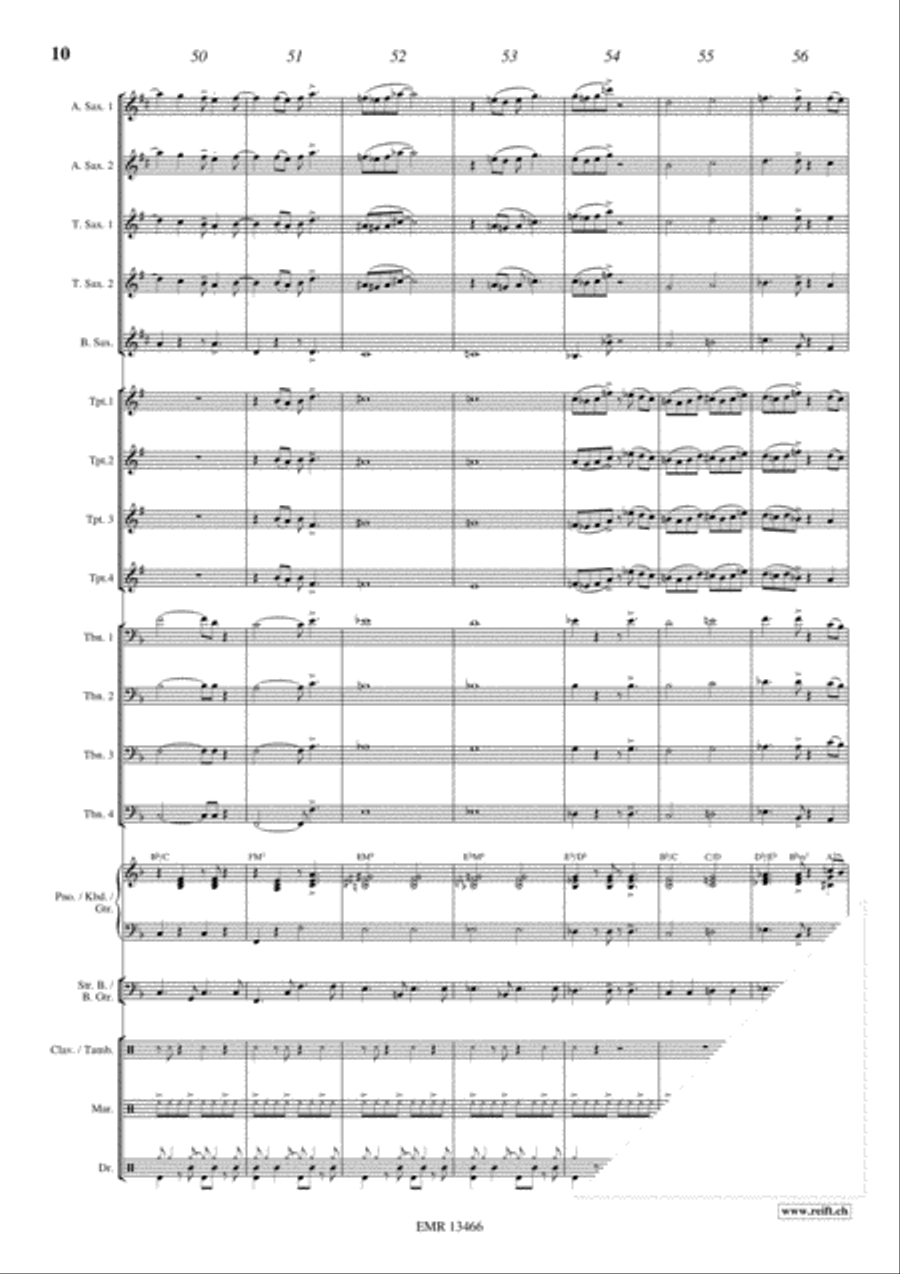 La Zorra La Zorra Big Band scores gallery preview page 11
