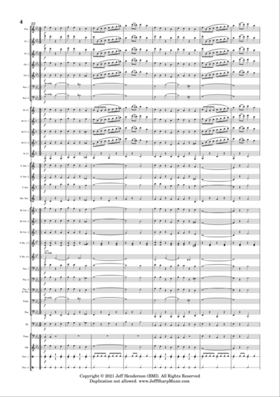 The Granite State Concert Band scores gallery preview page 5