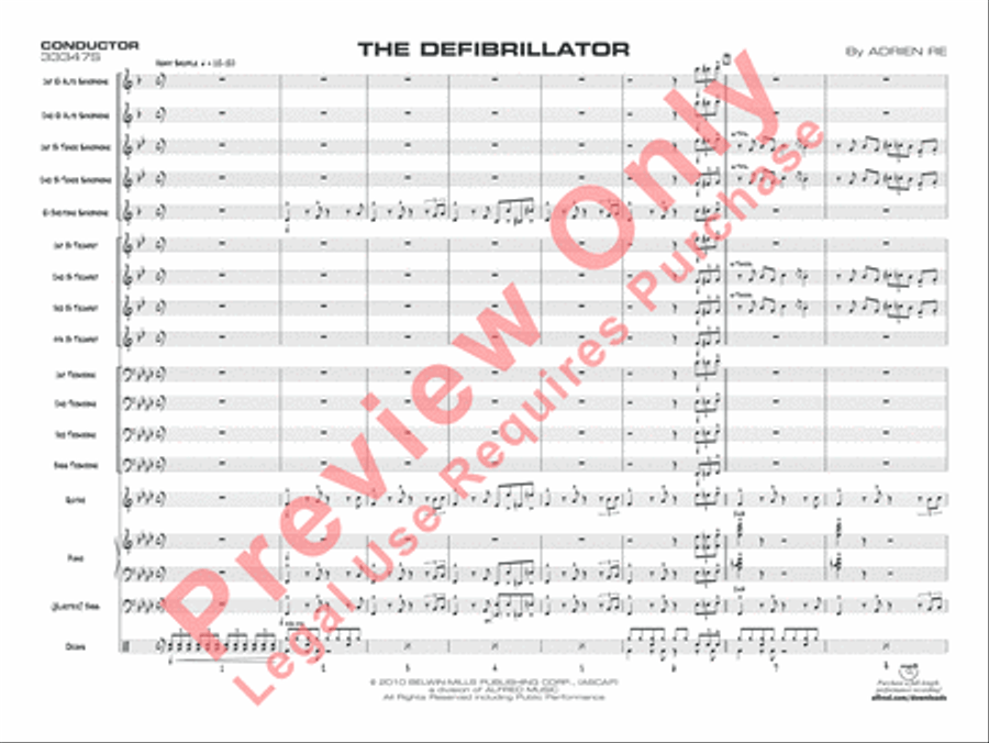 The Defibrillator Jazz Ensemble scores gallery preview page 4