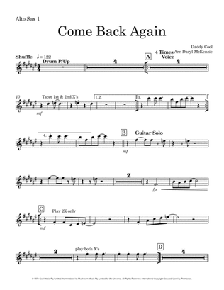 Book cover for Come Back Again