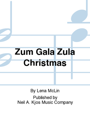 Book cover for Zum Gala Zula Christmas