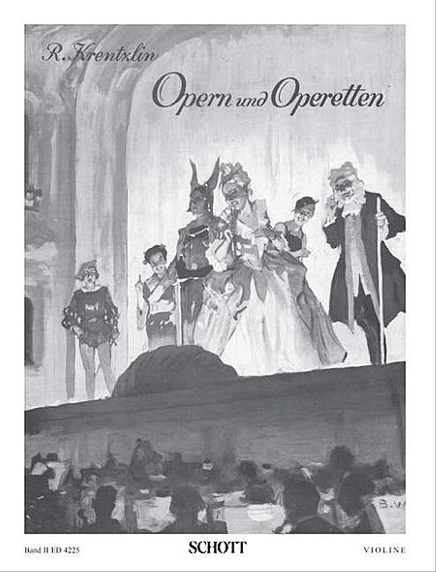 Operas and Operettas - Volume 2 Violin Solo scores gallery preview page 1